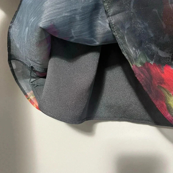 Ted Baker Ayymee Printed Puff Sleeve Blouse - Picture 7 of 15